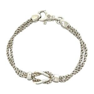 TIFFANY & CO. Vintage Silver Charm Bracelet